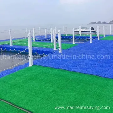 HDPE Plastic Modular Floating Pontoon Water Park equipment